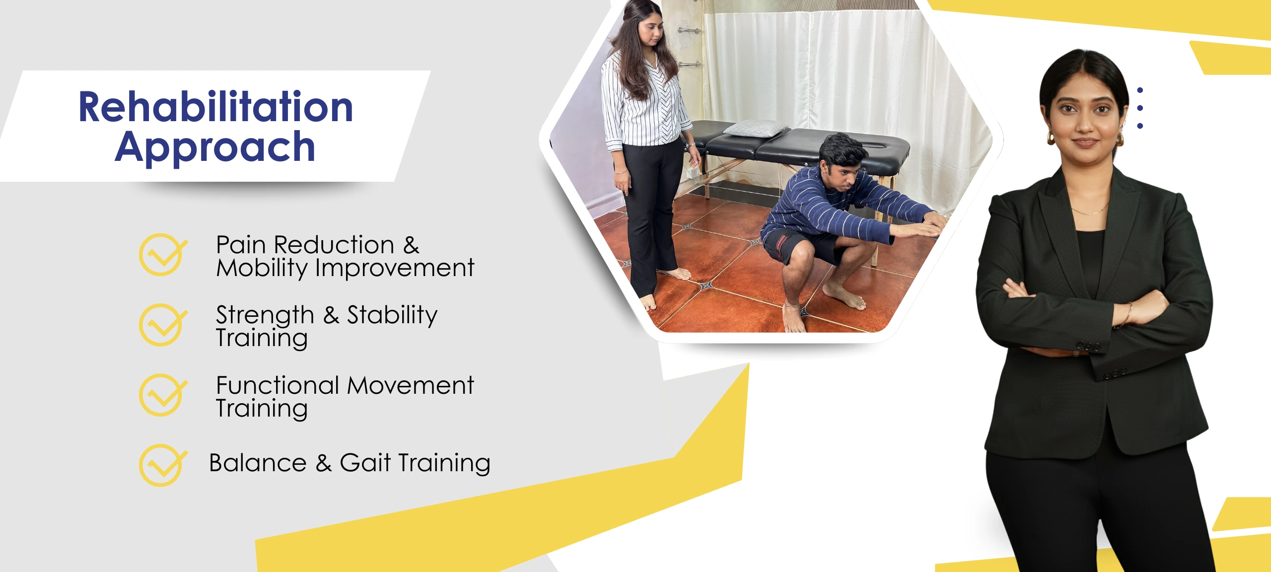 pain reduction & mobility improvement